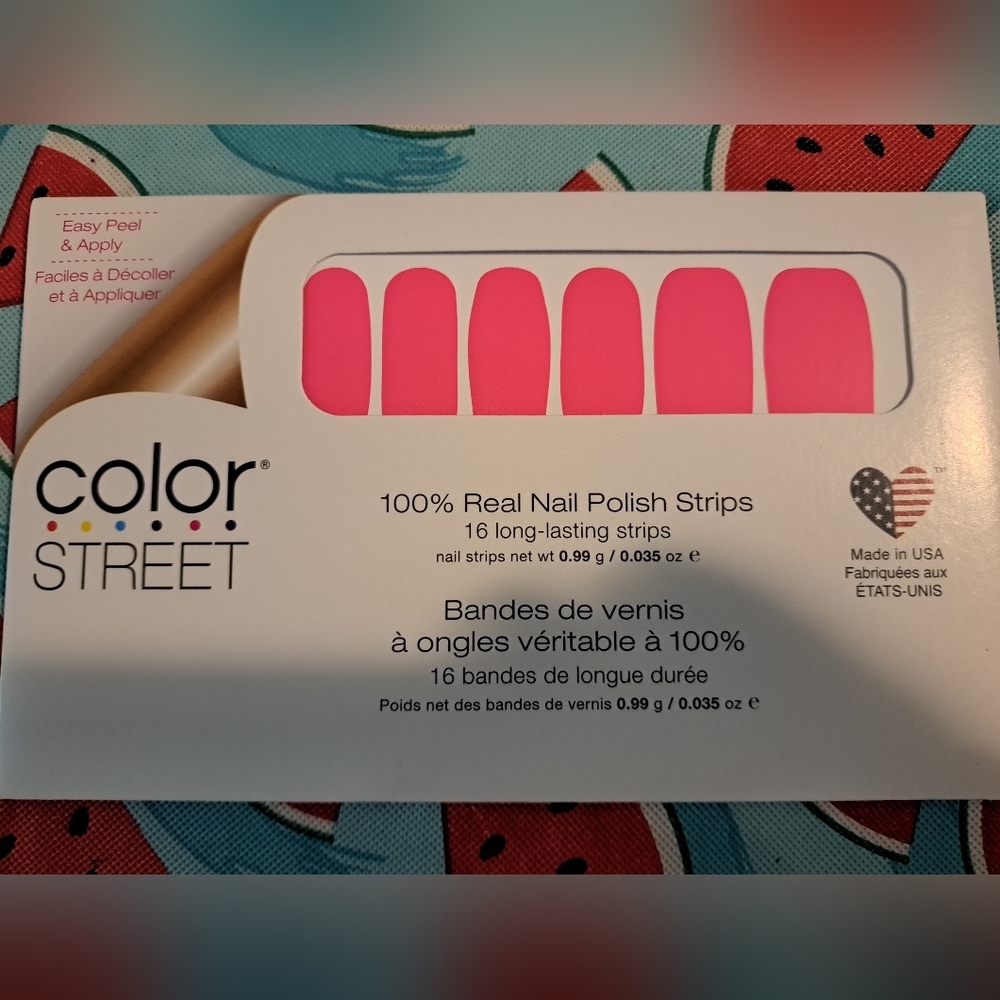 Color Street SHOCKWAVE Nail Strips - New & sealed - RETIRED